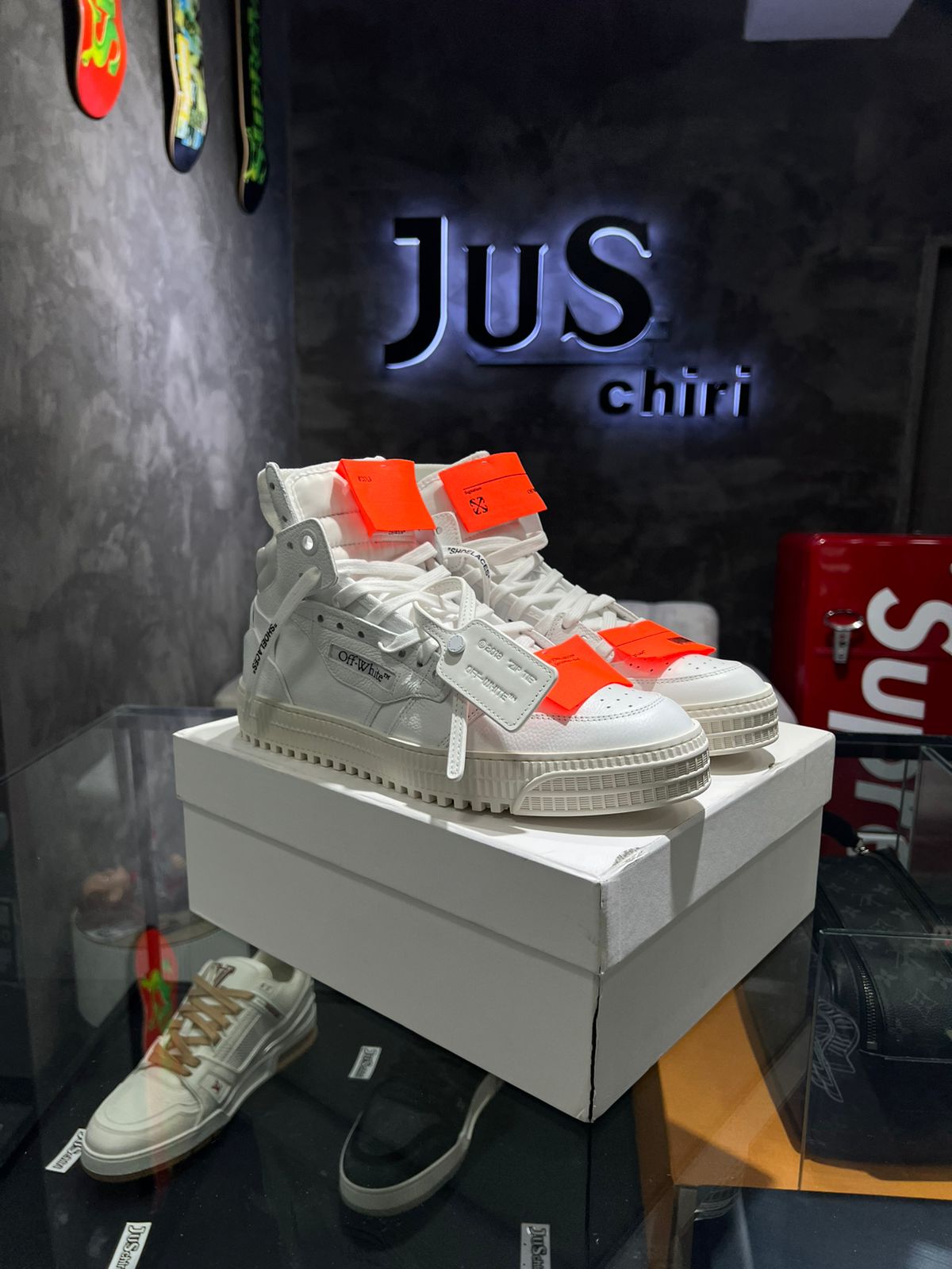 OFF-WHITE 3.0 Off Court White Orange