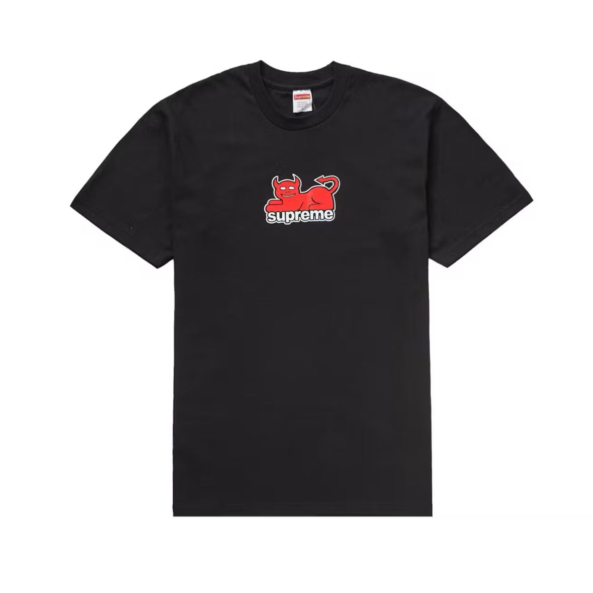 SUPREME TOY MACHINE DEVIL CAT TEE