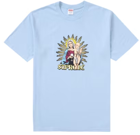 Supreme Blood Tee Powder Blue