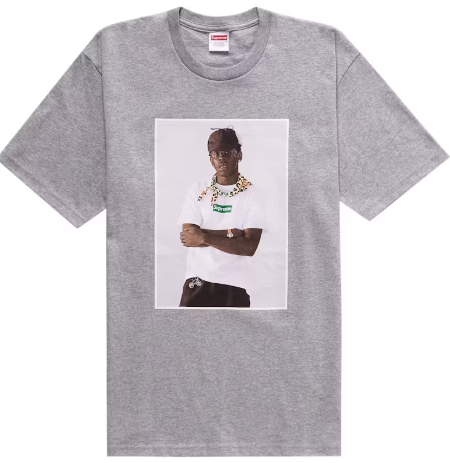 Supreme Tyler The Creator Tee Heather Grey