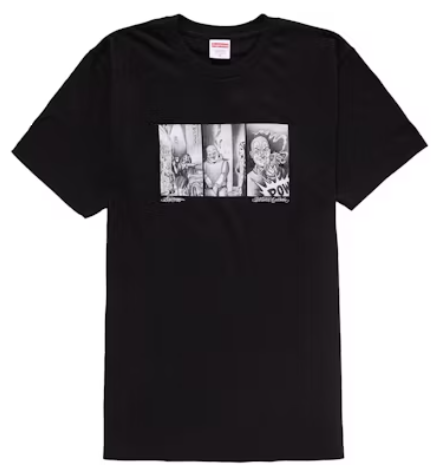 Supreme Mister Cartoon Pow Tee Black
