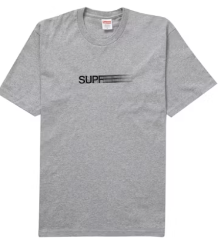 Supreme Motion Logo Tee (SS23) Heather Grey