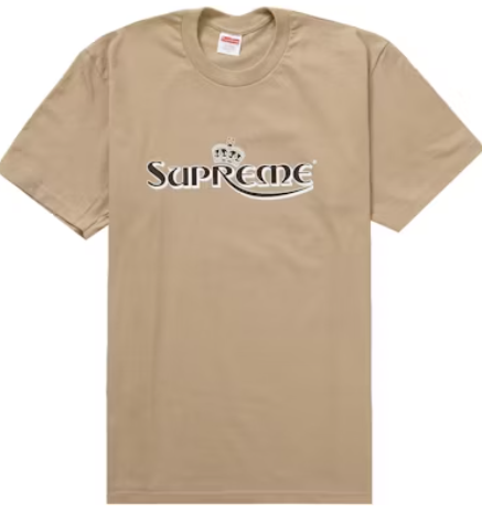 Supreme Crown Tee Khaki