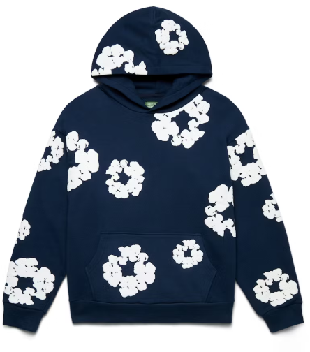 Denim Tears The Cotton Wreath Sweatshirt Navy