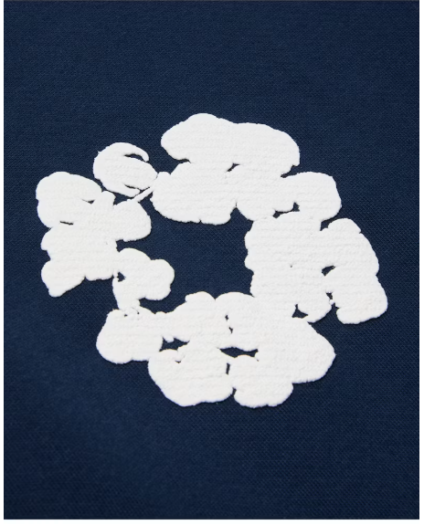 Denim Tears The Cotton Wreath Sweatshirt Navy