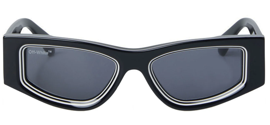 OFF-WHITE Andy Sunglasses Black/Dark Grey