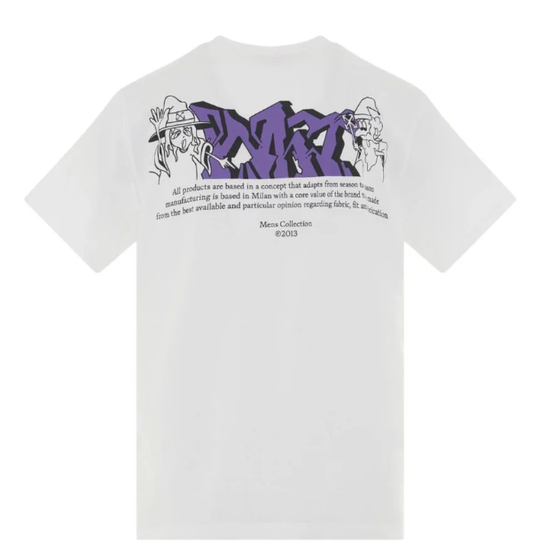 Off-White Wizard Graffiti Tee