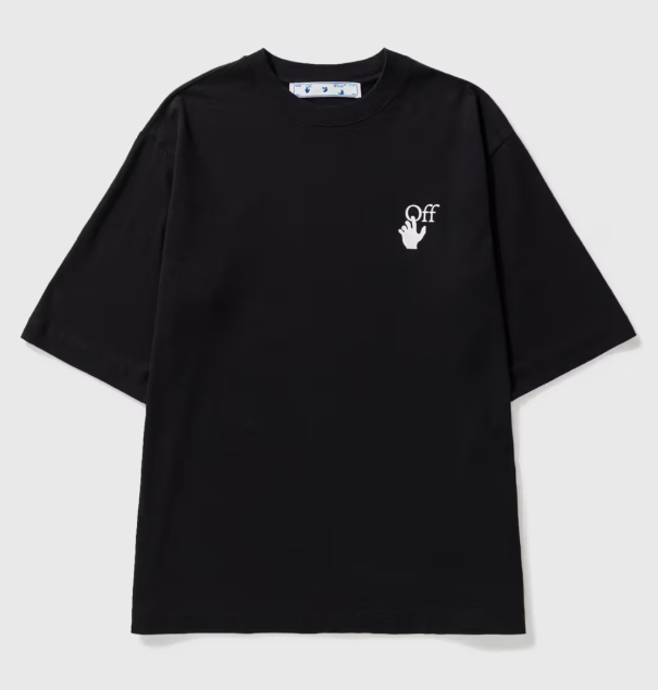 Off White Cut Here Arrow Skate Ss T-shirt