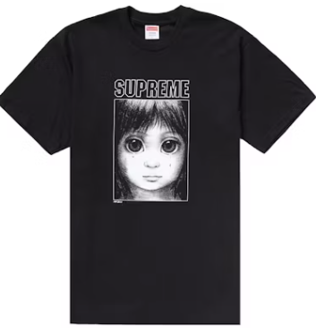 Supreme Margaret Keane Teardrop Tee Black