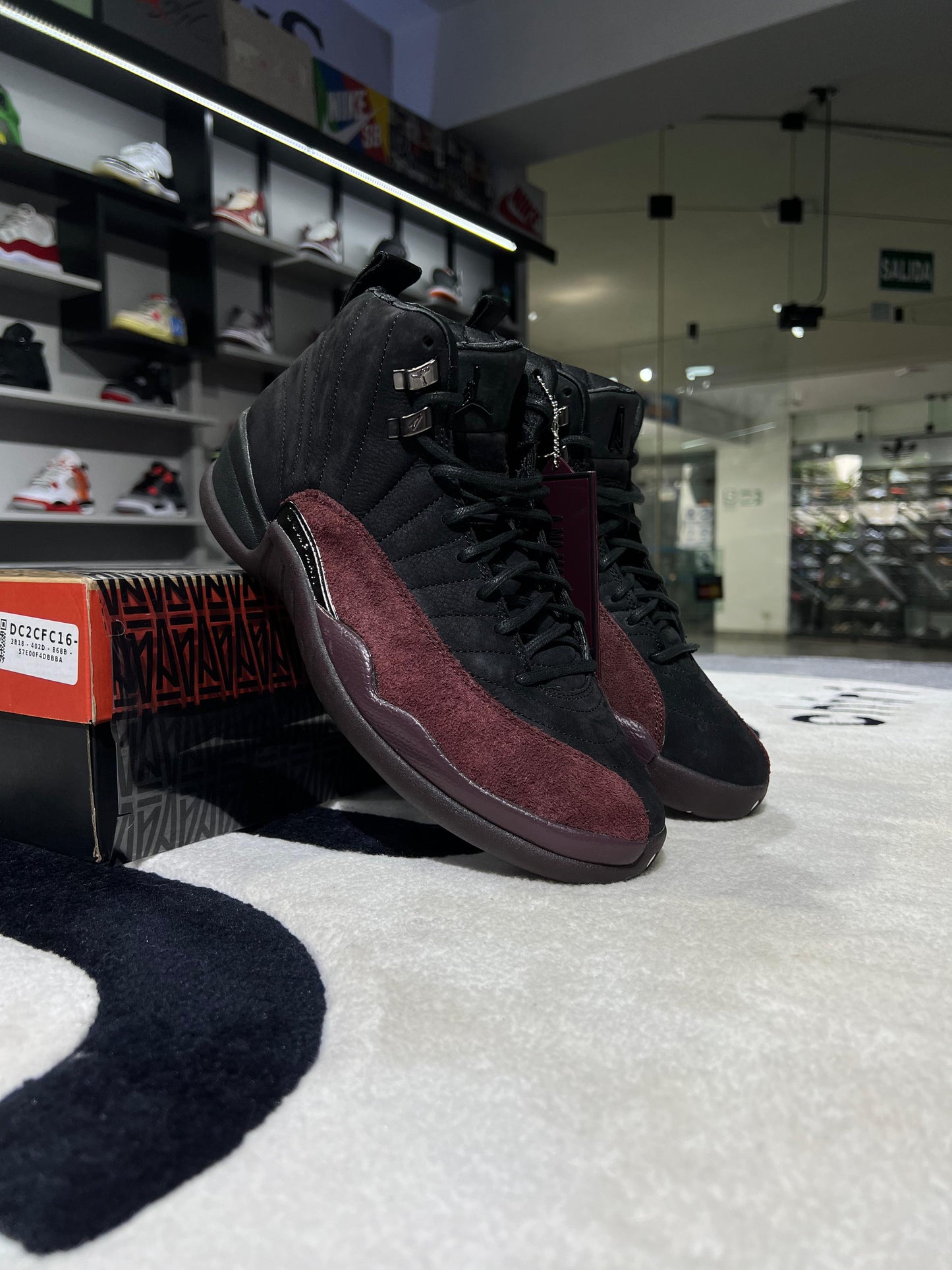 Jordan 12 Retro SP A Ma Maniére Black (Women's)