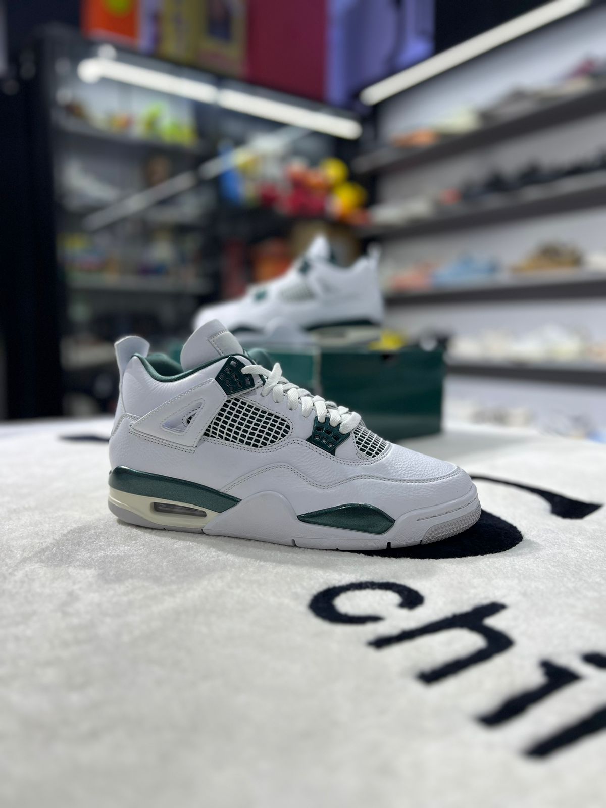 Jordan 4 Retro Oxidized Green
