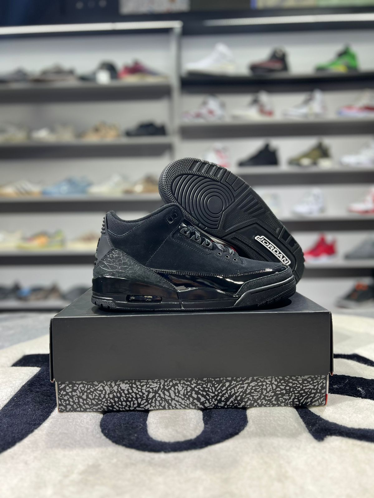 JORDAN RETRO 3 BLACK CAT 2025
