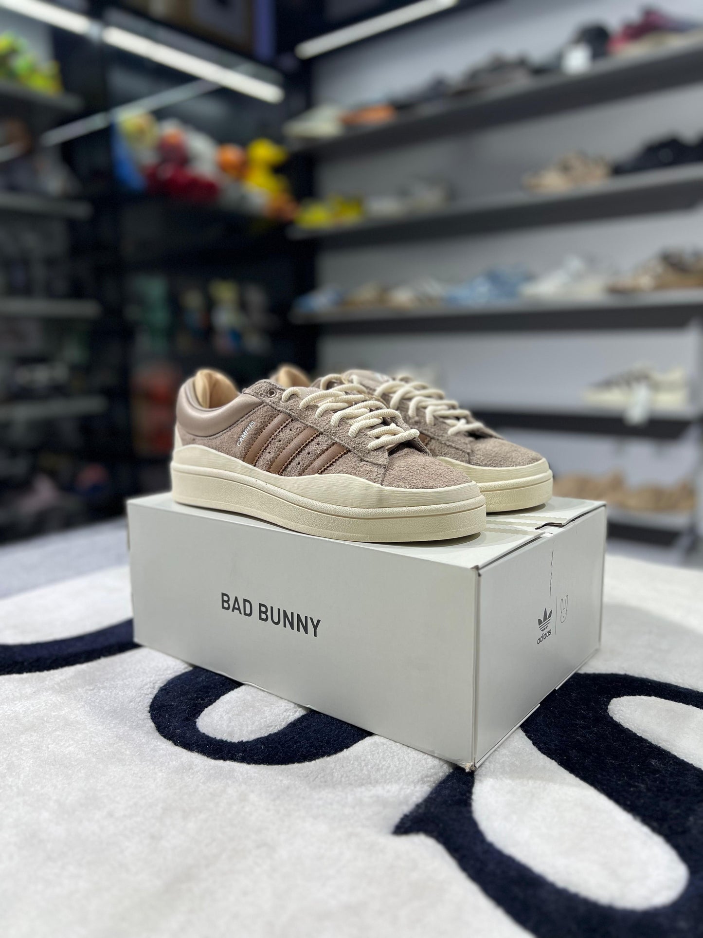 Bad Bunny adidas Campus Light Chalky Brown