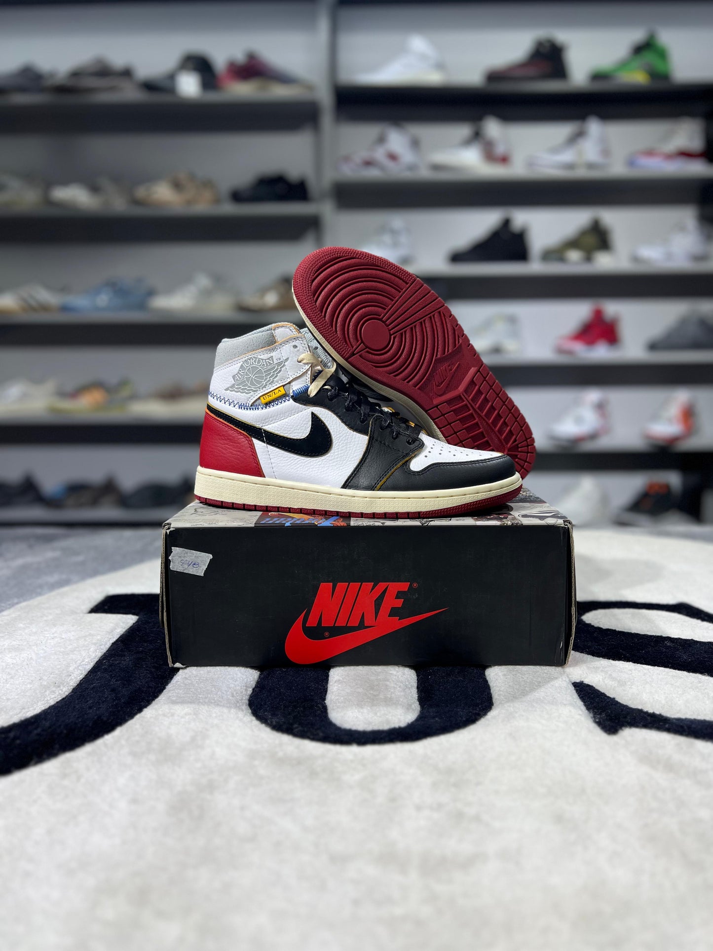 Jordan 1 High Union Los Angeles Black Toe