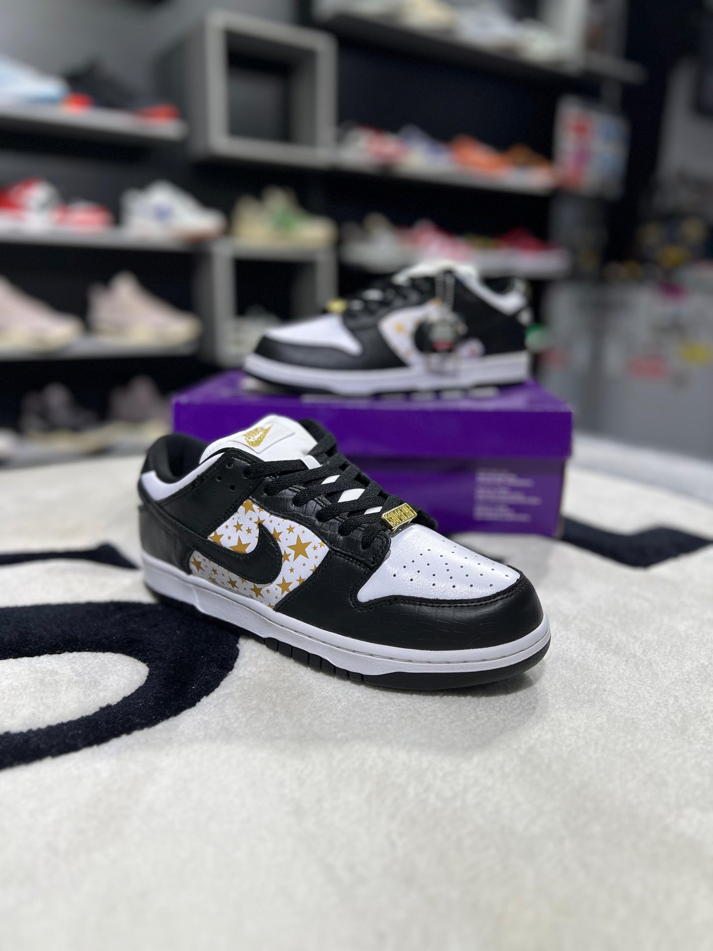 Nike SB Dunk Low Supreme Stars Black (2021)