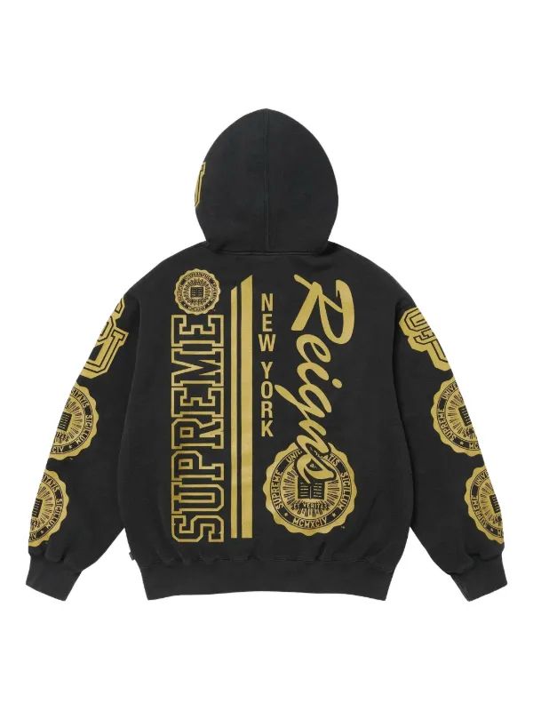 Supreme Knowledge zip-up Hoodie
