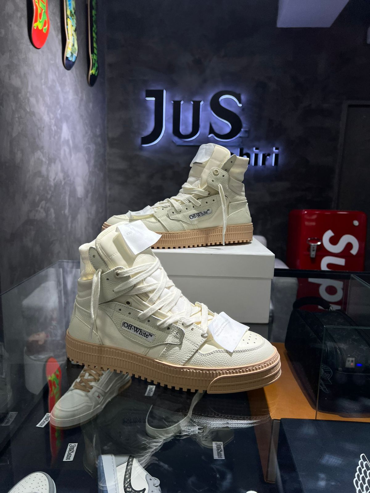 OFF-WHITE 3.0 Off Court Cream