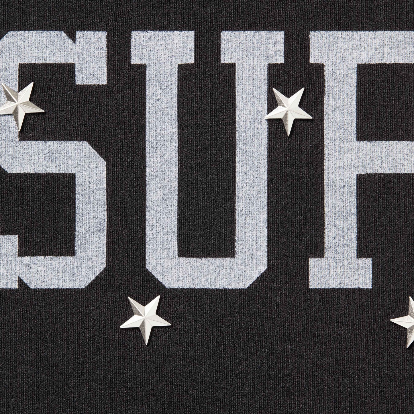 SUPREME Stars Studded Hooded Sweatshirt