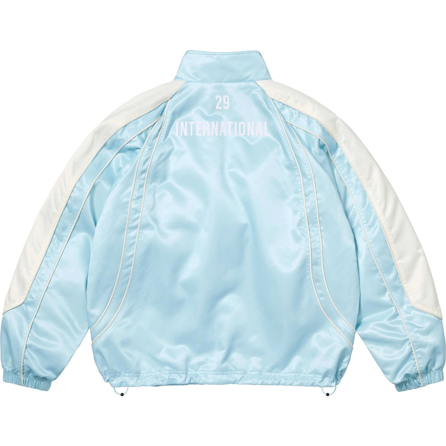 Supreme Satin Piping Pullover Light Blue