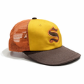 Supreme Gorro Contrast S Mesh Back 6-Panel Yellow/Orange