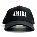 Amiri Gorro Core Logo Trucker Hat Black
