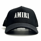 Amiri Gorro Core Logo Trucker Hat Black