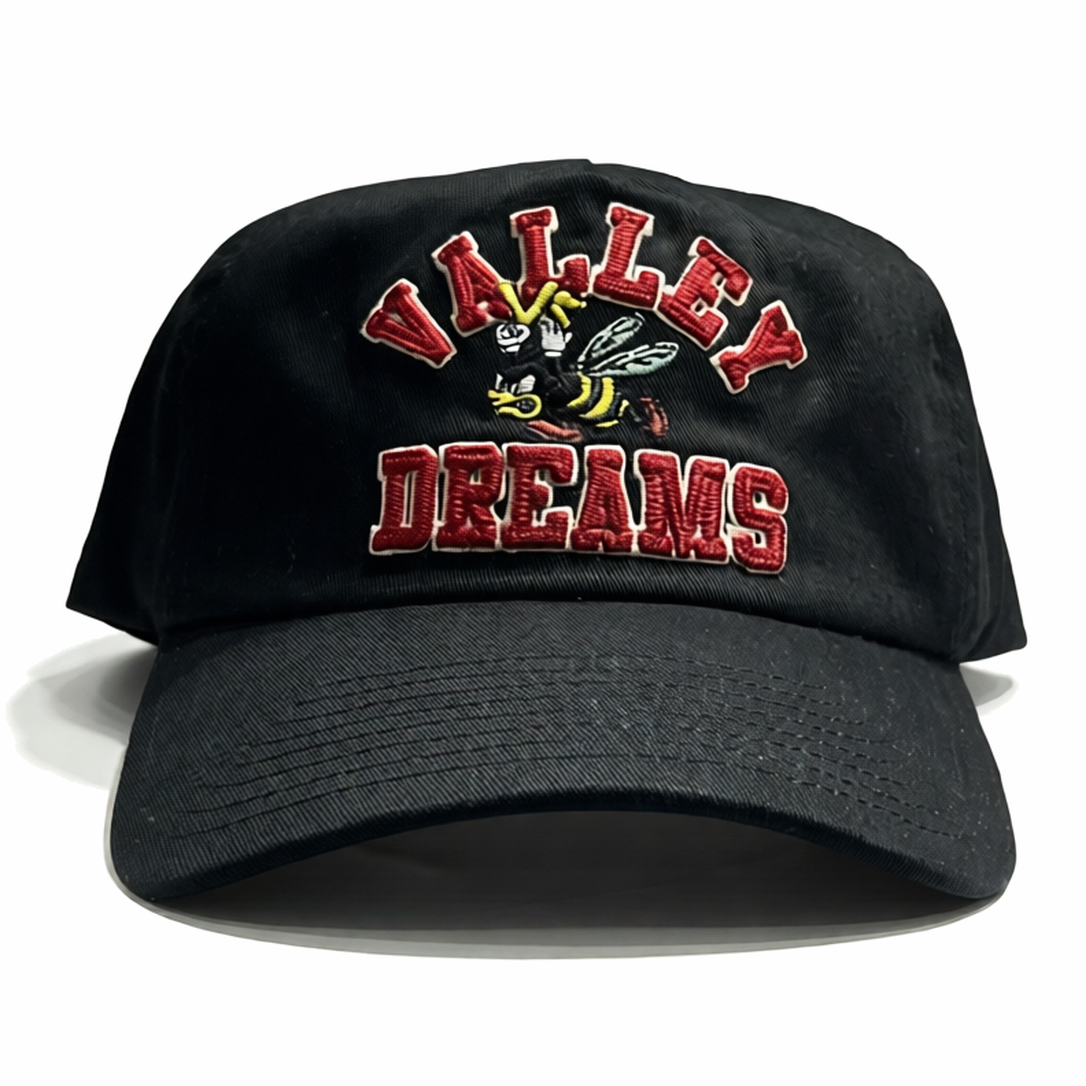 Valley Forever Gorro Leonard Snapper Hat Black