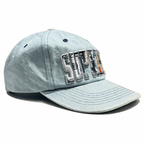 Supreme Gorro Embroidered Money Logo 6-Panel Hat Light Blue