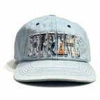 Supreme Gorro Embroidered Money Logo 6-Panel Hat Light Blue