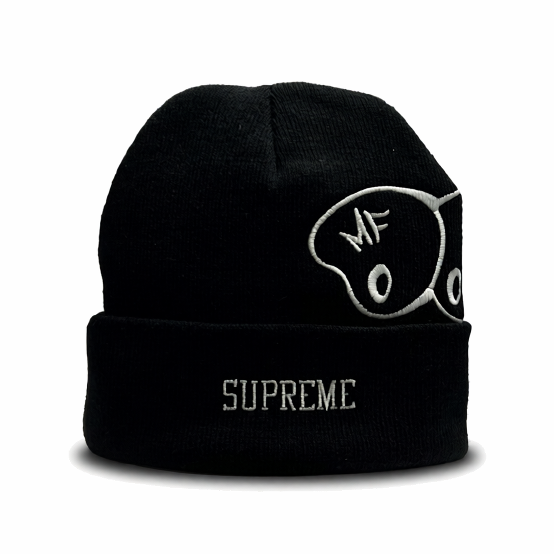 Supreme Beanie MF Doom Black