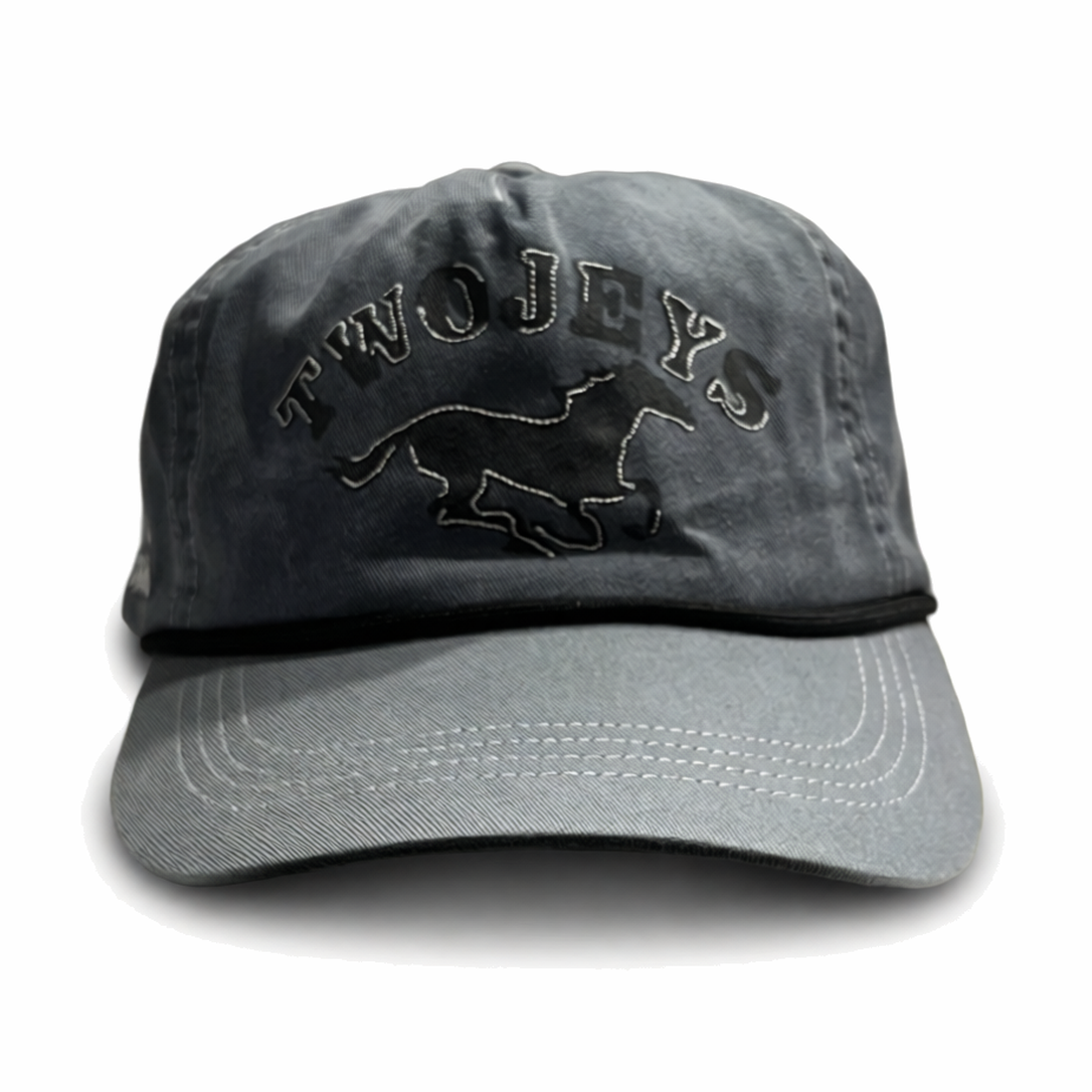 TwoJeys Sunfaded Cap Grey
