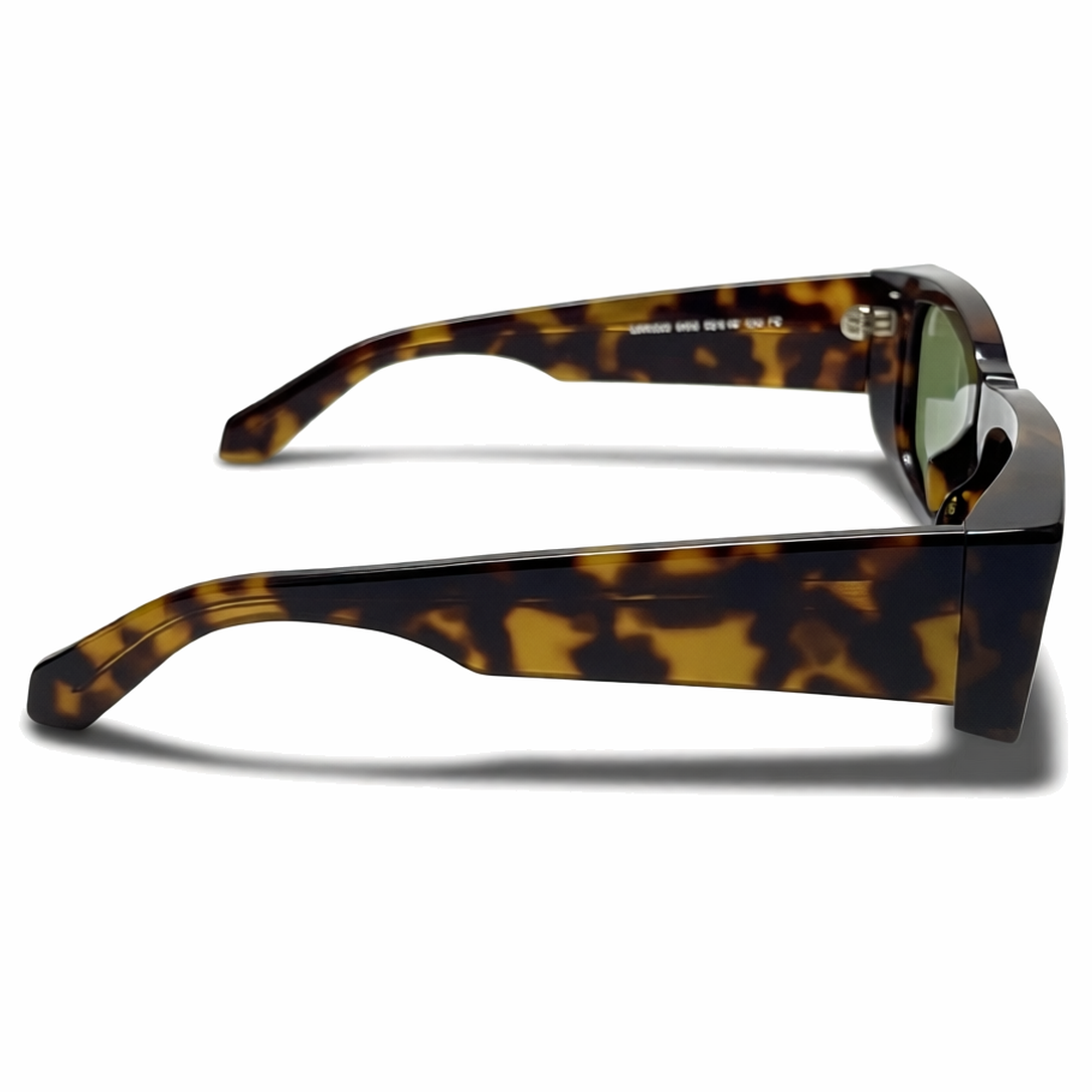 Off-White Glasses Lucio Havana/Green
