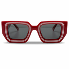 Off-White Glasses Andy Square Red