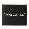 Off-White Tarjetero For Cards Black