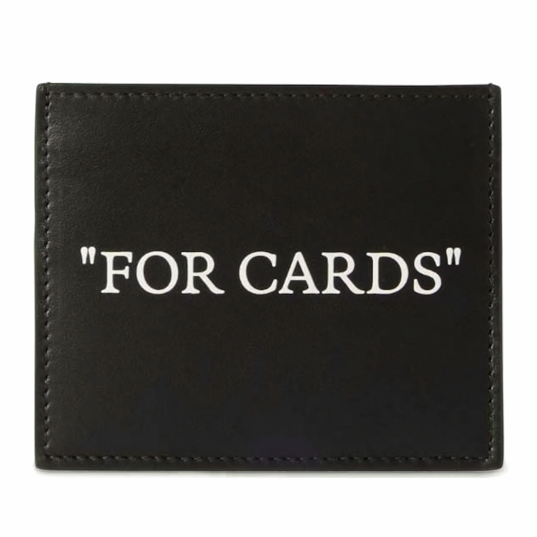 Off-White Tarjetero For Cards Black