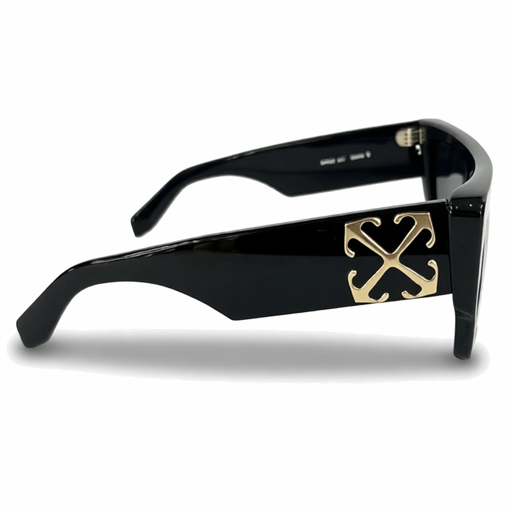 Off-White Marion Sunglasses Black/Dark Grey