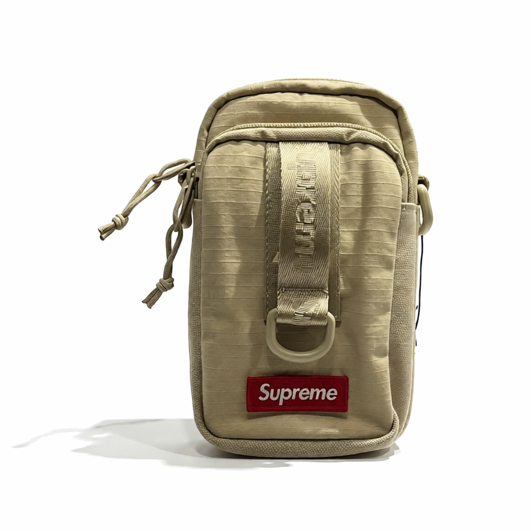 Supreme Shoulder Bag Tan Beige