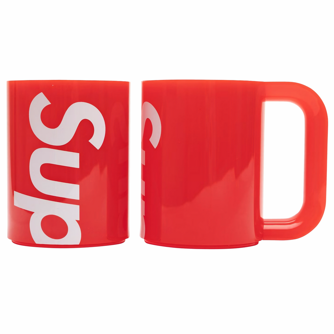 Supreme Mugs x Heller (Set of 2) Red