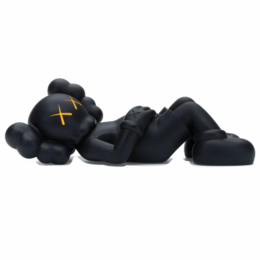 Kaws Muñeco Holiday Japan Vinyl Figure Black USED