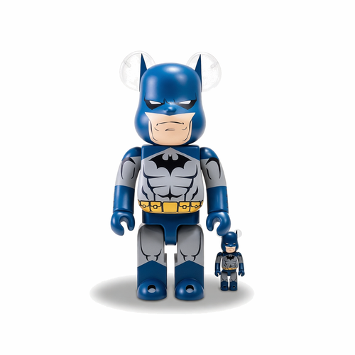 Bearbrick 400% + 100% Batman Hush