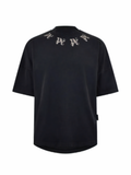 Palm Angels Statement Monogram Tee Black/Grey