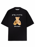 Palm Angels Bear In Mind Over Tee Black/Brown