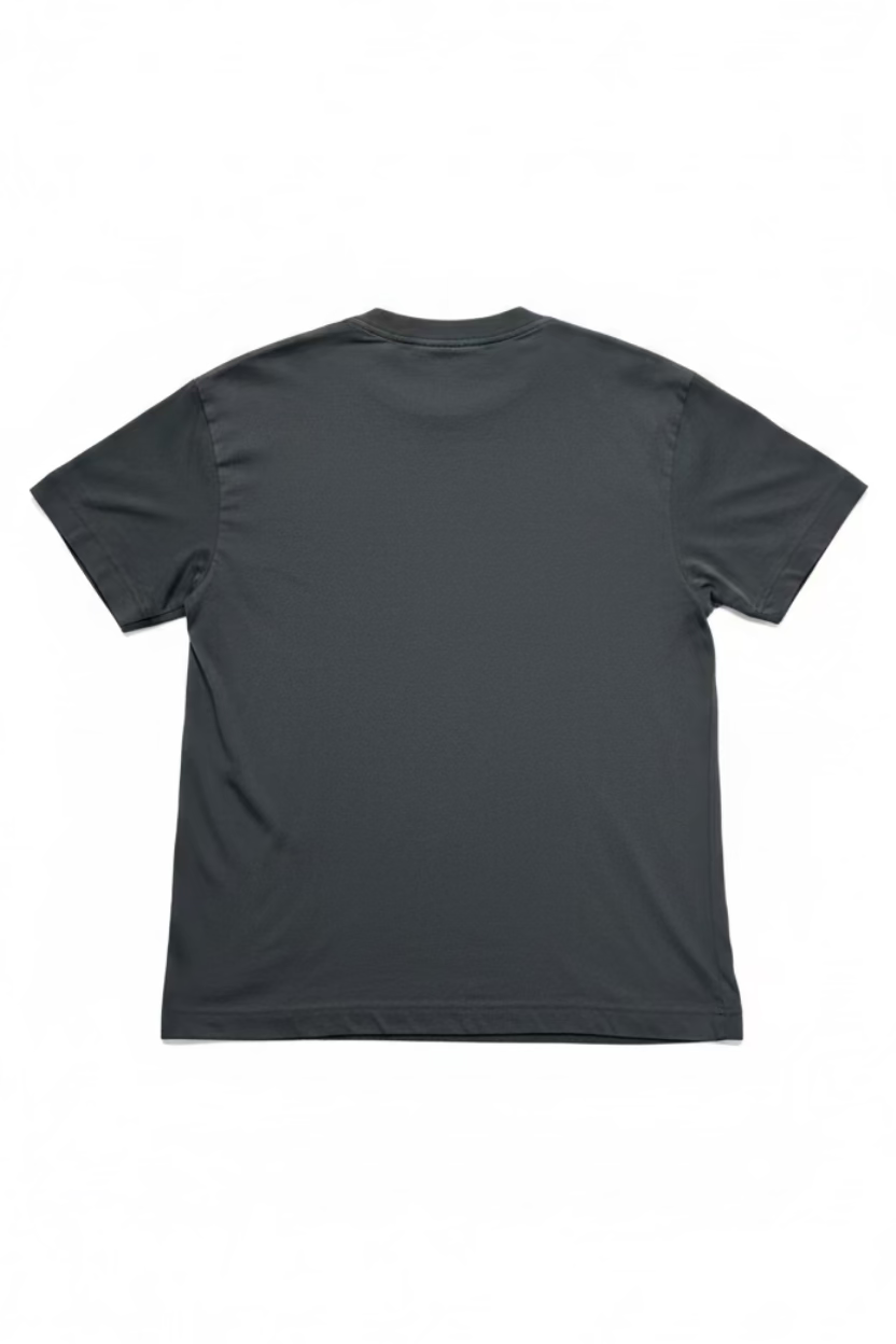 Palm Angels Curved Logo Tee Black