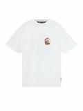 Palm Angels Berta Classic Tee White/Pink