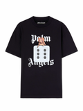 Palm Angels Holly Pin Up Tee Black