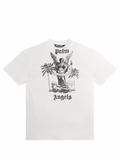 Palm Angels University Tee White/Black