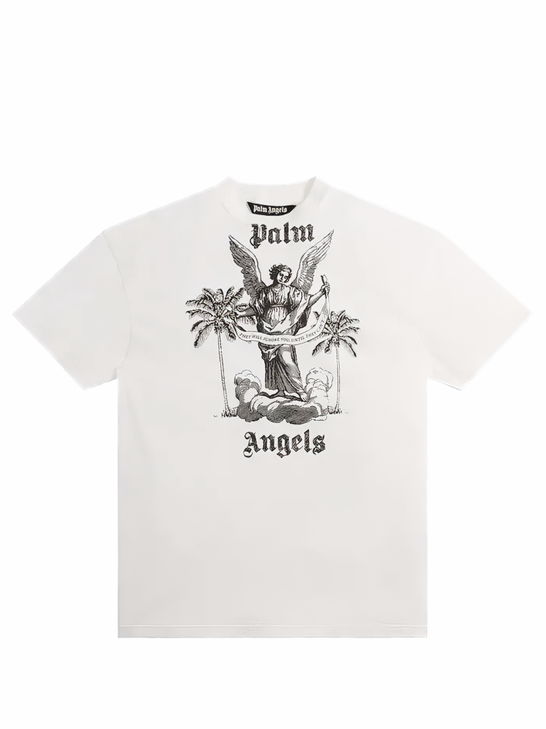 Palm Angels University Tee White/Black