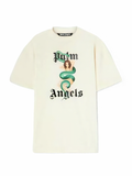 Palm Angels Ivy Pin Up Tee Ivory/Black