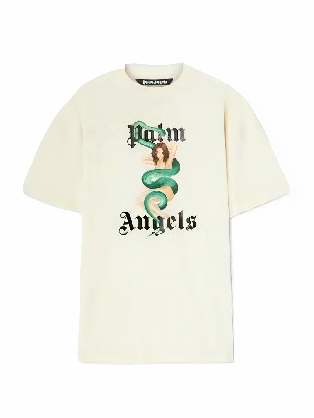 Palm Angels Ivy Pin Up Tee Ivory/Black