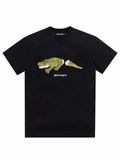 Palm Angels Croco Classic Tee Black/Green
